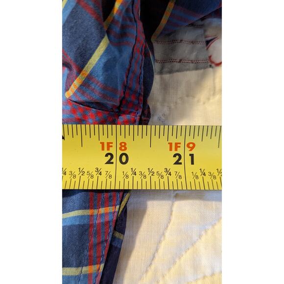 J. Crew Mens Size M Button Down Casual Shirt Tartan Plaid 100% Cotton - Picture 4 of 11